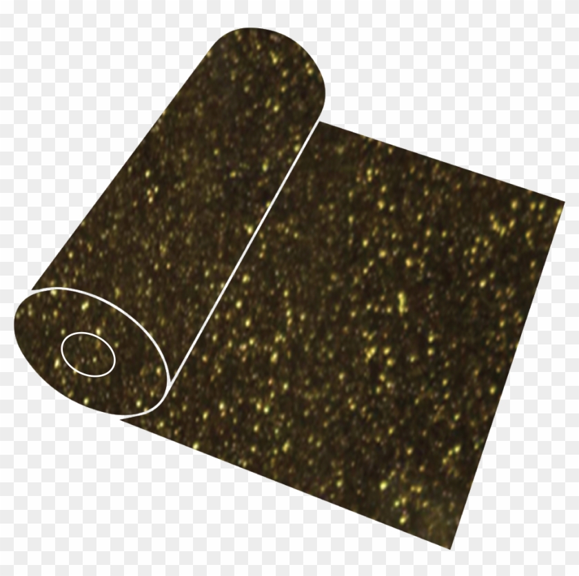 Glitter Transparent Black Gold - Coin Purse Clipart #4612182
