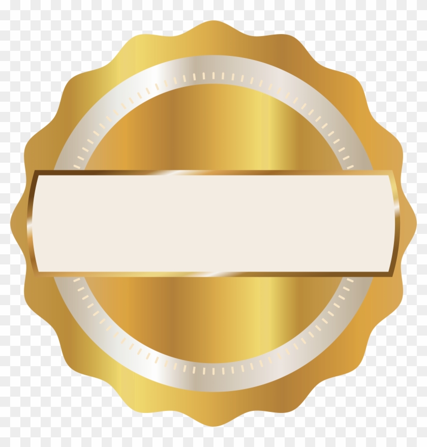 Gold Seal Badge Png Clipart Image - Badge Png Clipart Transparent Png