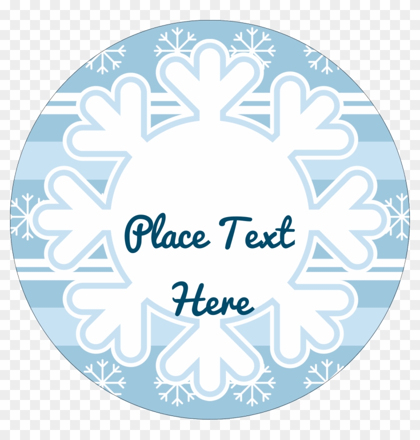 Return Address Label Clipart Free Snowflake 13 Clip - Hello Wishes - Png Download #4612328