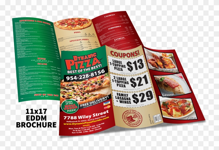 Tri Fold Restaurant Eddm Mailer - Eddm Restaurant Clipart
