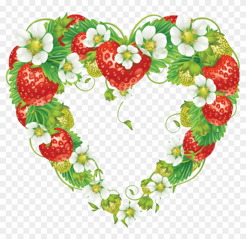 Pinterest - Strawberry Frame Png Clipart #4612624