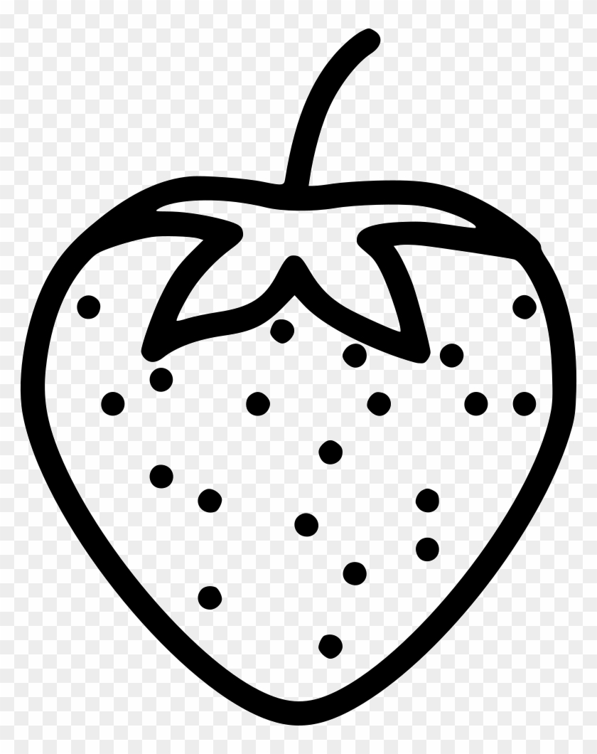 Strawberry Berry Plant Food Comments Clipart (#4612726) - PikPng