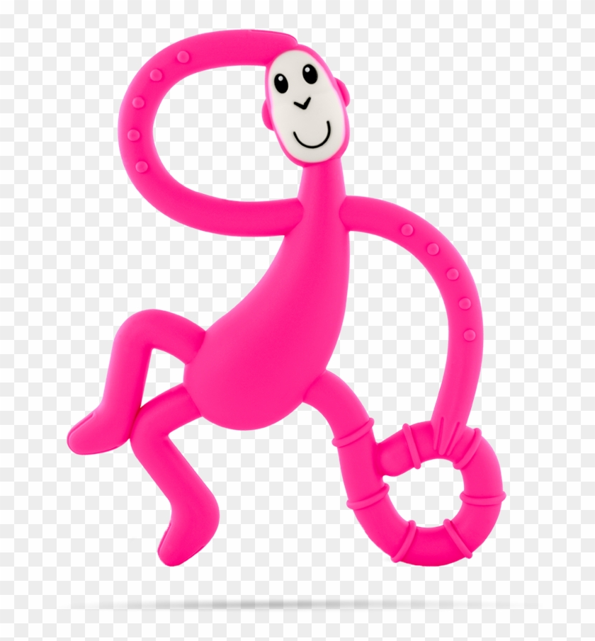 Pink Dancing Monkey Teether - Mordedor Monkey Clipart #4612885