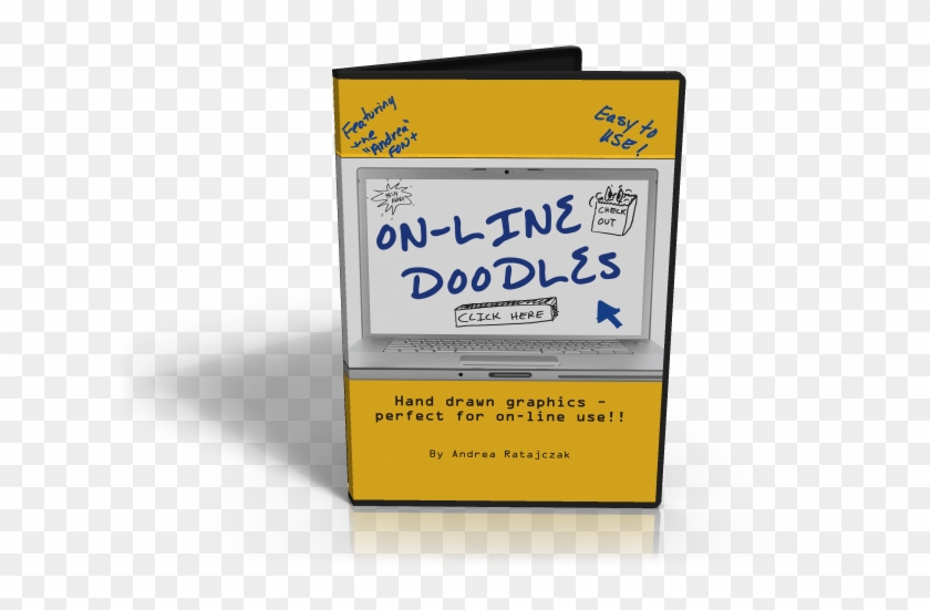 On-line Doodles - Paper Clipart #4613165