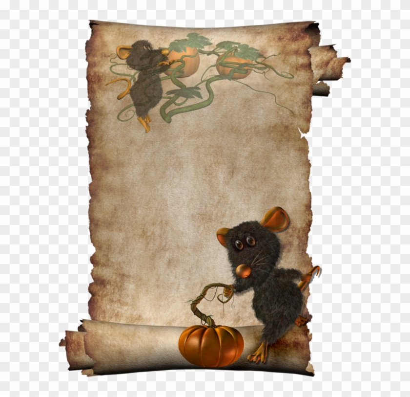 32684254 Halloween Backgrounds, Tree Patterns, Spooky - High Resolution Parchment Scroll Clipart