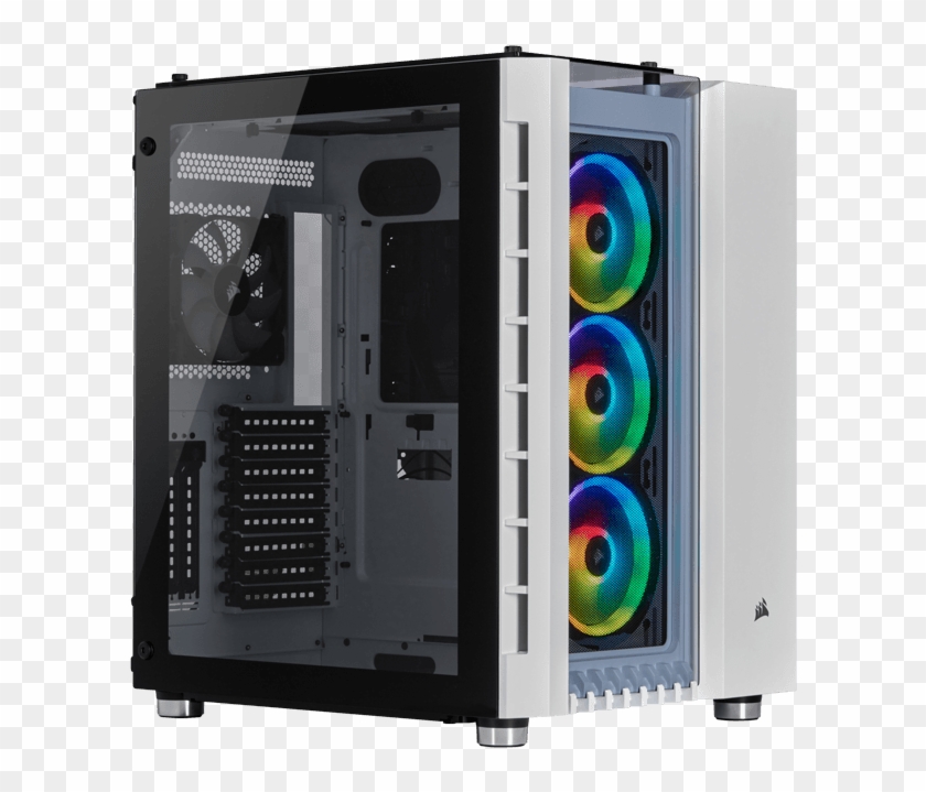 Crystal Series 680x Rgb Tempered Glass, No Psu, E-atx, - Corsair Crystal Series 680x Rgb Clipart #4613819