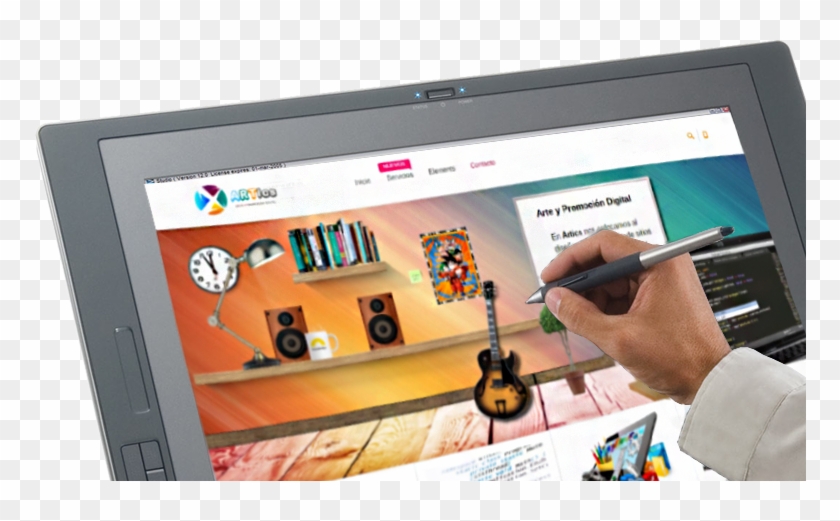 Slider Marketing 3 - Led-backlit Lcd Display Clipart