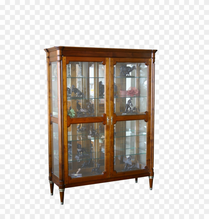 Glass Case Lacroix Style Louis Xvi - China Cabinet Clipart #4614033
