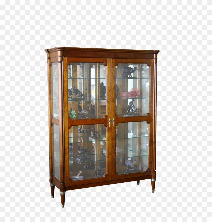 Glass Case Lacroix Style Louis Xvi - China Cabinet Clipart