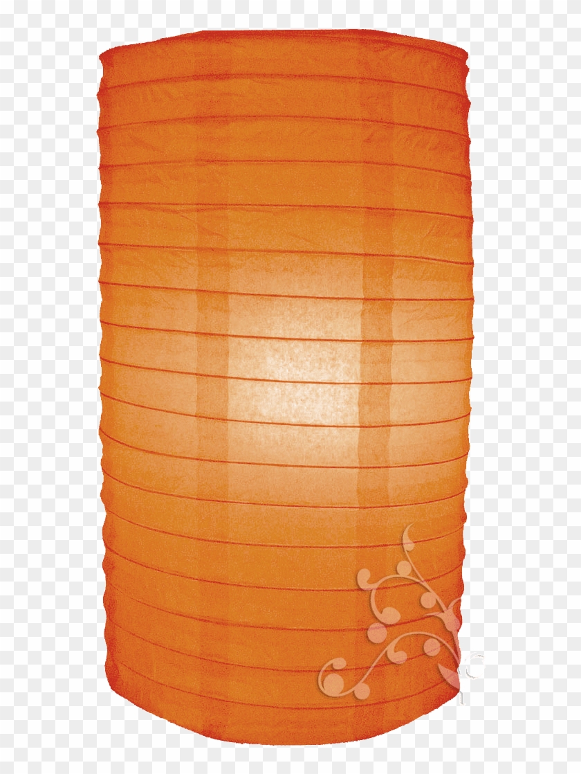 Our Orange Cylindrical Chinese Lanterns Come With Their - Lampshade Clipart
