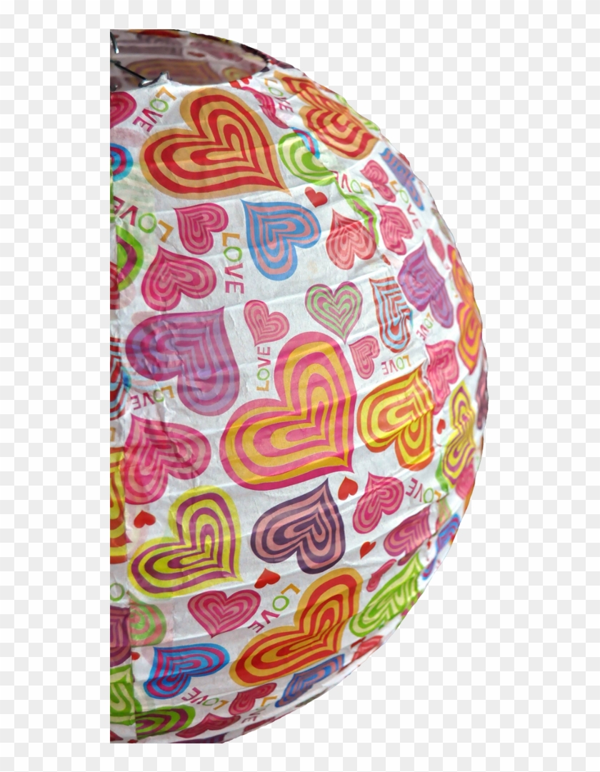 China Paper Lantern Heart, China Paper Lantern Heart - Circle Clipart