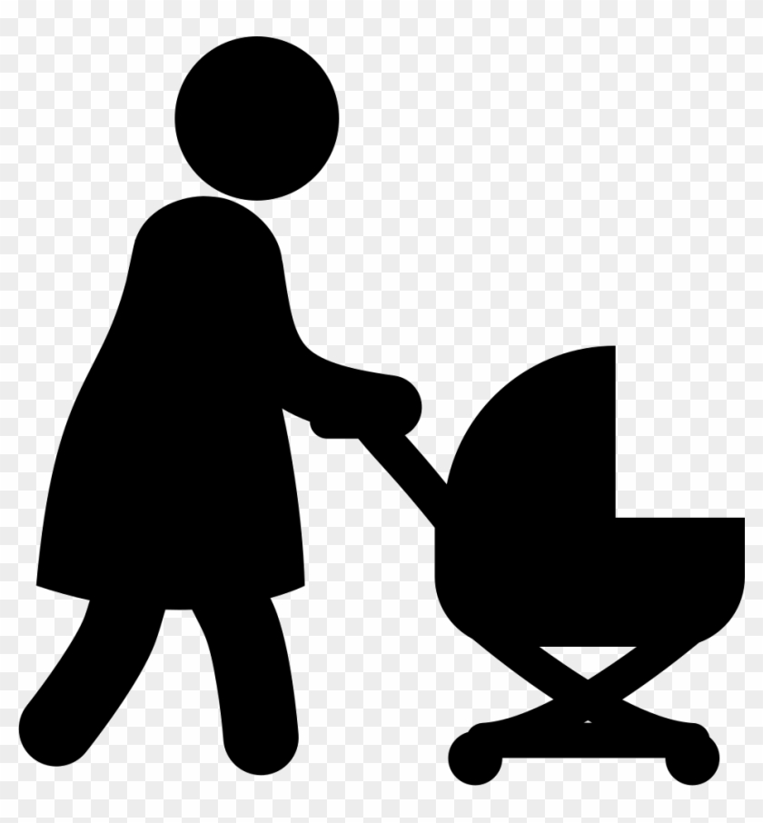 Walking With Png - Family Cartoon Silhouette Png Clipart #4614762