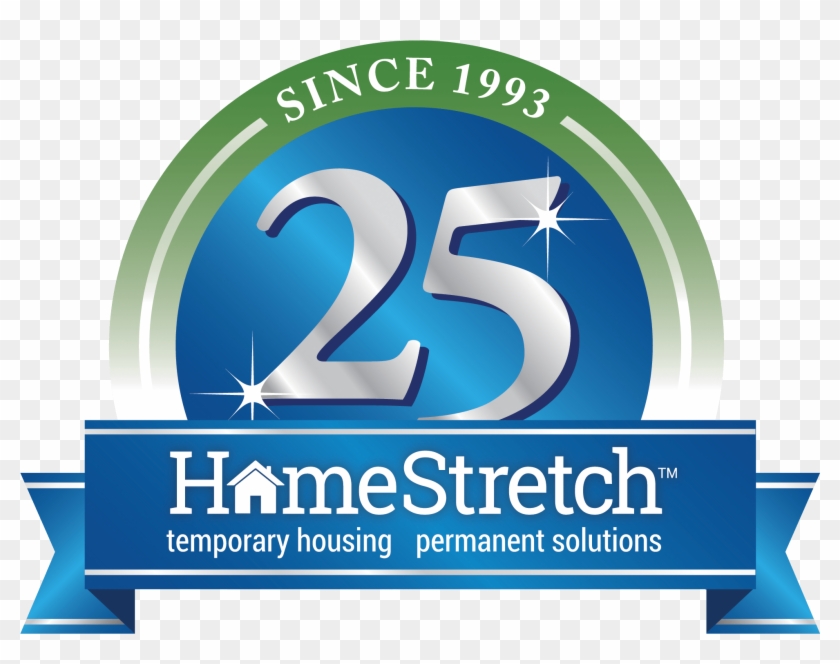 Homestretch 25th Anniversary - Graphic Design Clipart #4614764