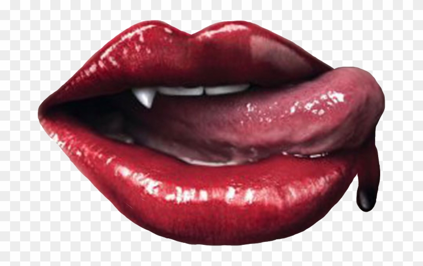 Lips Transparent Vampire - True Blood Clipart #4615126