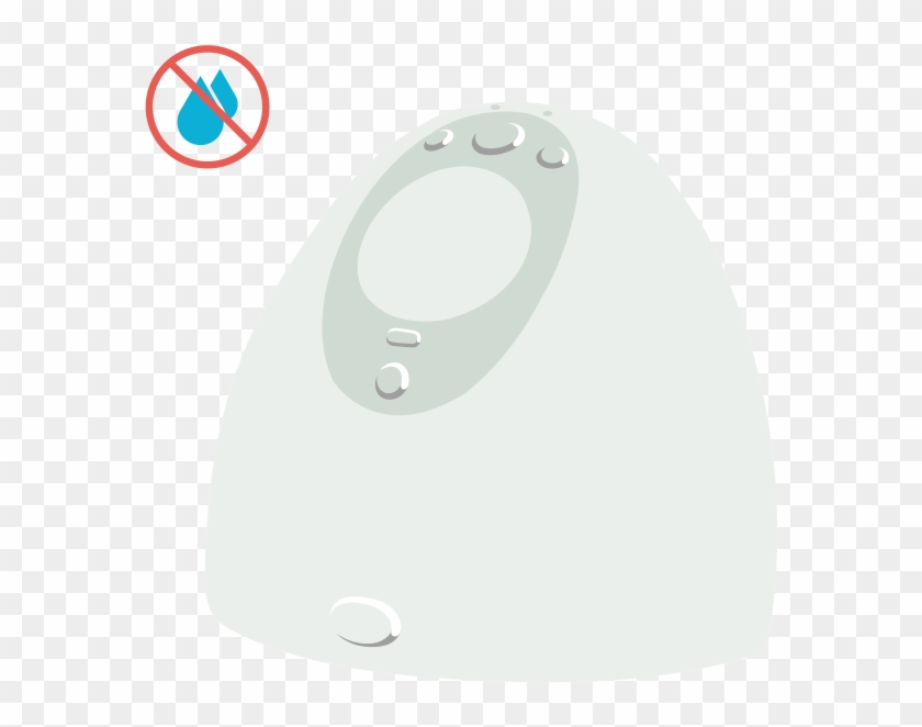 The Hub Contains Electronics Which Should Be Kept Dry - Circle Clipart #4615134