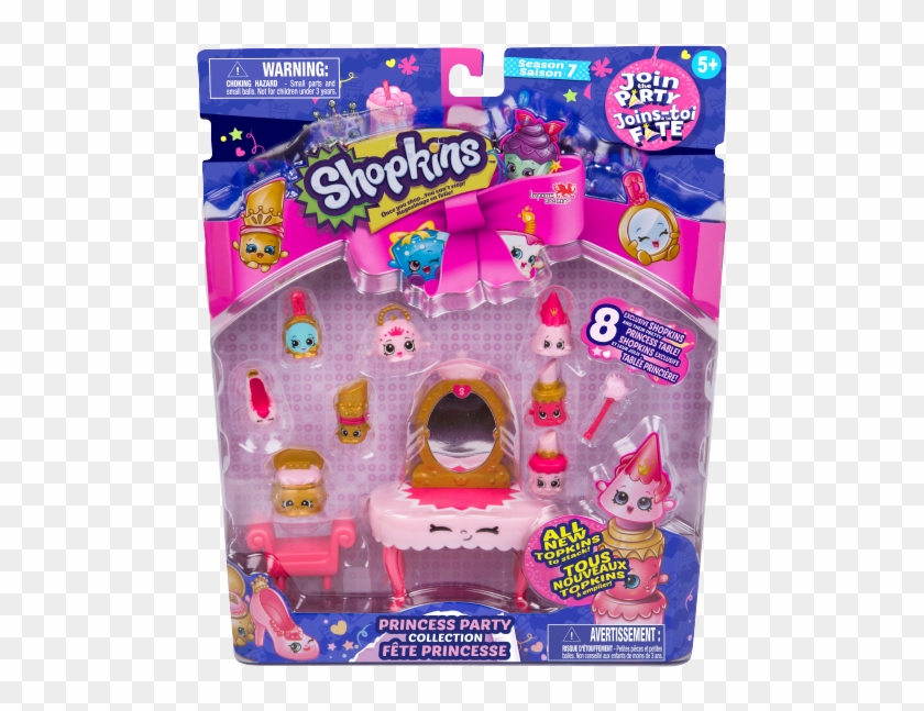 Shopkins Season 7 Princess Party Box - Shopkins Season 7 Clipart #4615409