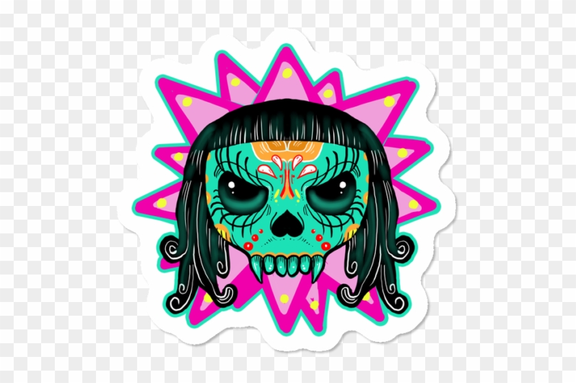 Cute Skull Vampire - Skull Clipart