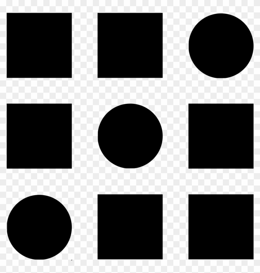 Squared - Switch Grid To List Clipart #4615556