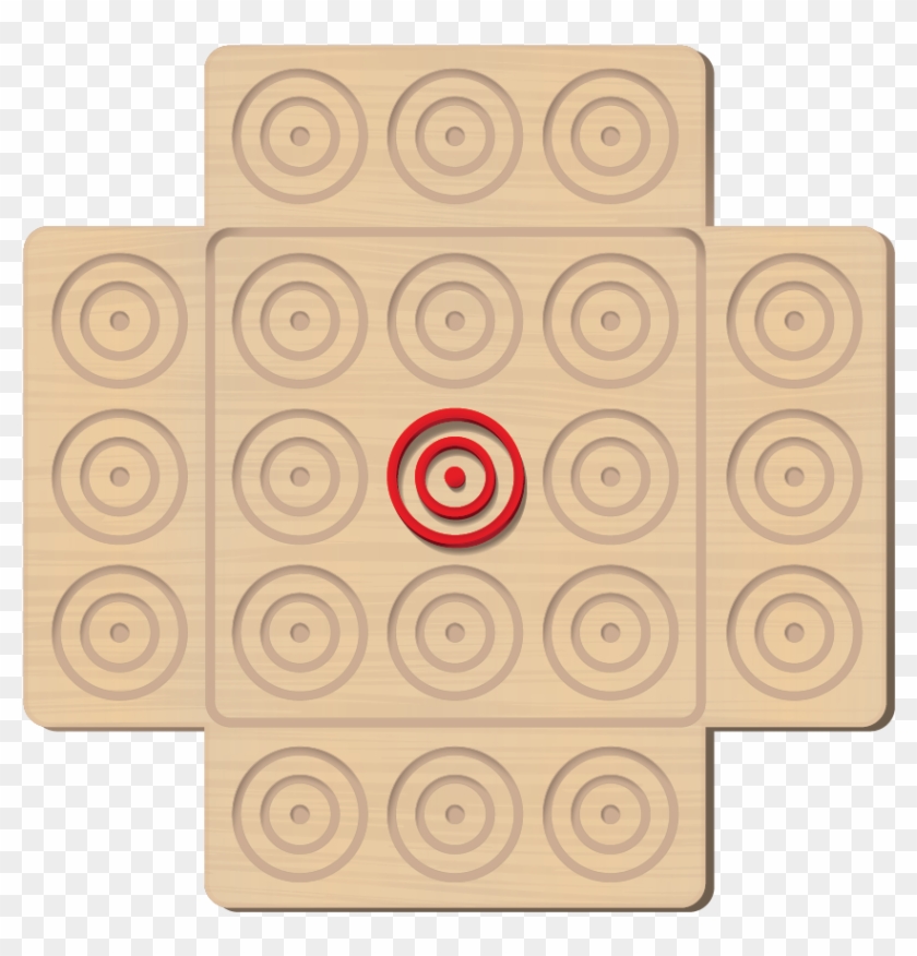 Three Concentric Pieces In The Same Space - Circle Clipart #4615701