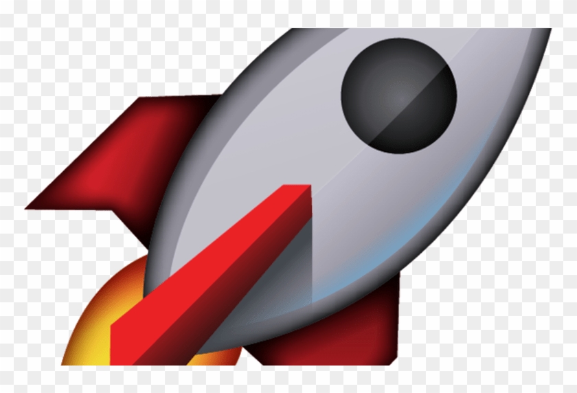 Blast Off With This Out Of This World Rocket Emoji - Transparent Background Rocket Ship Emoji Clipart