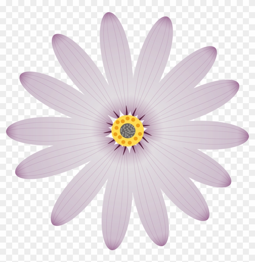 Clipart - Simple Clip Art Flower - Png Download