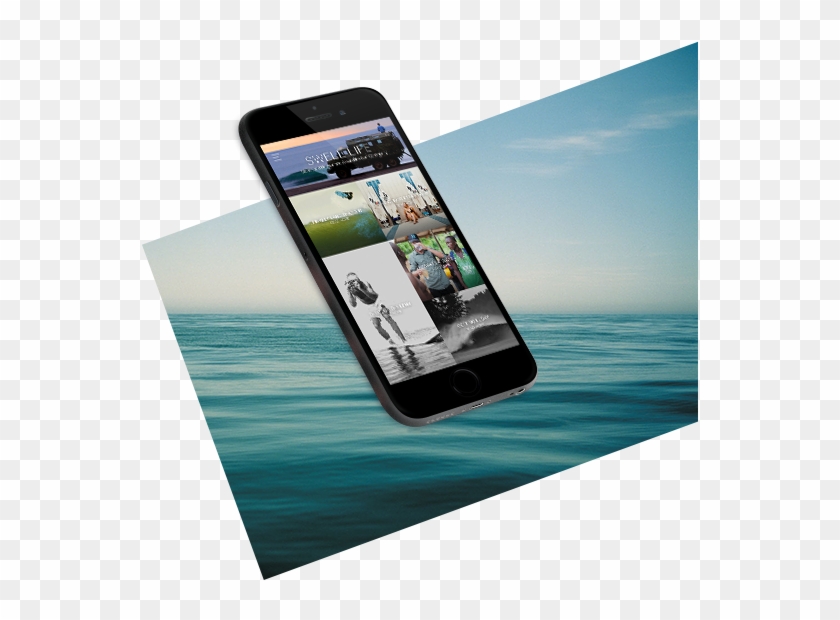 Swell App Concept - Iphone Clipart #4615972