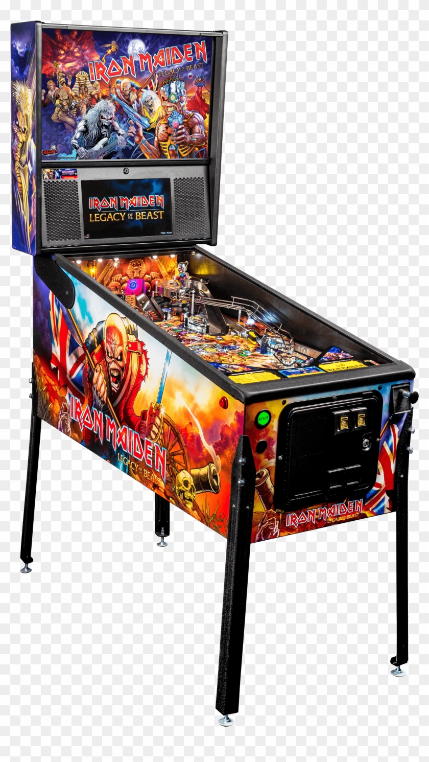 Pinball Png Transparent Background - Iron Maiden Stern Pinball Clipart