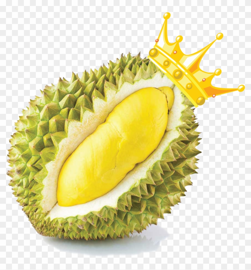 Cuisine Snack Food Zibethinus Durio Fruit Thai Clipart - Durian With Crown - Png Download #4616688