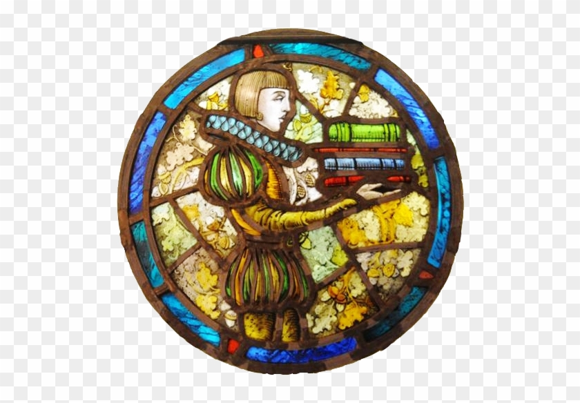 Stained Glass Panels - Tenafly High School's Lalor Library Media Center Clipart