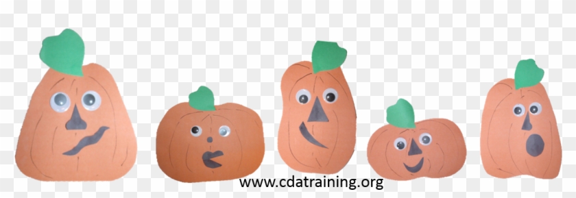 Cut Out 5 Pumpkins Of Different Shapes - Jack-o'-lantern Clipart #4616737