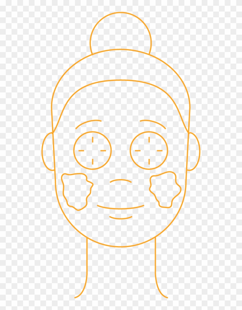 Pumpkin Spice Latte Face Mask Clipart