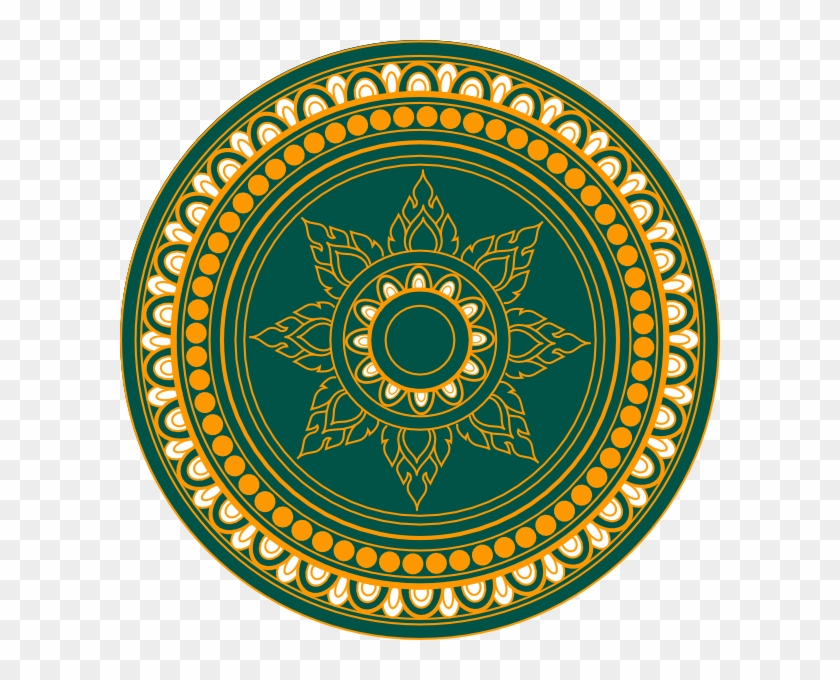 Original Png Clip Art File Thai Decoration Svg Images - O Zbek So Mi Transparent Png