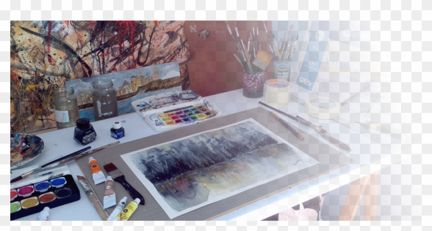 Acuarelas - Watercolor Paint Clipart #4616915