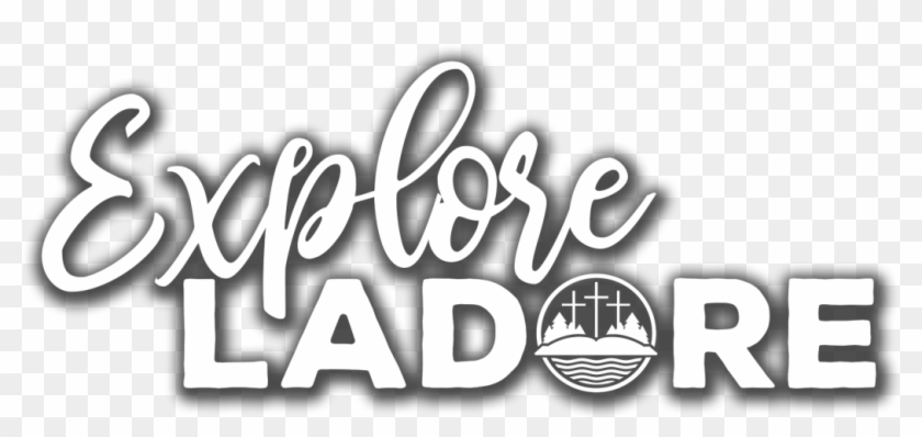 Explore Ladore Drop Shadow - Graphic Design Clipart