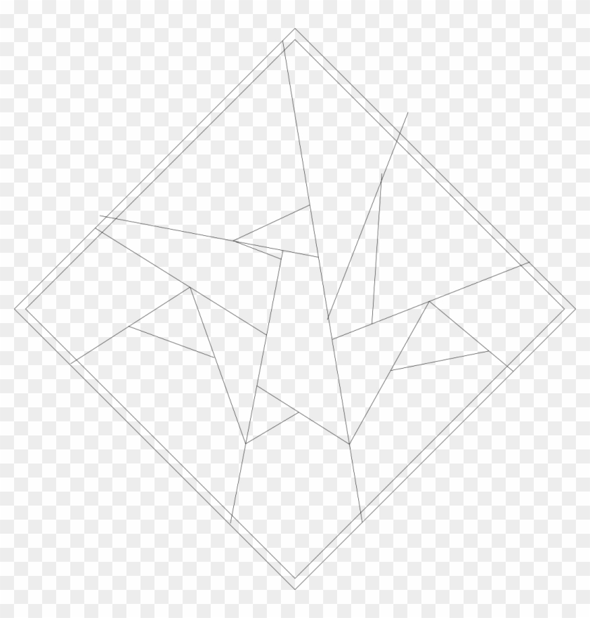 After Squinting At It A Bit, I Decided That I Needed - Triangle Clipart #4617504