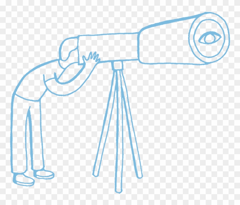 “remember To Look Up At The Stars And Not Down At Your - Drawing Clipart