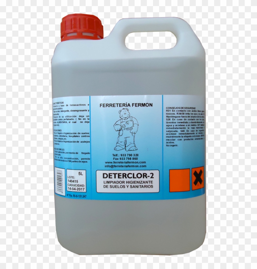 Deterclor-2 5l - Plastic Bottle Clipart