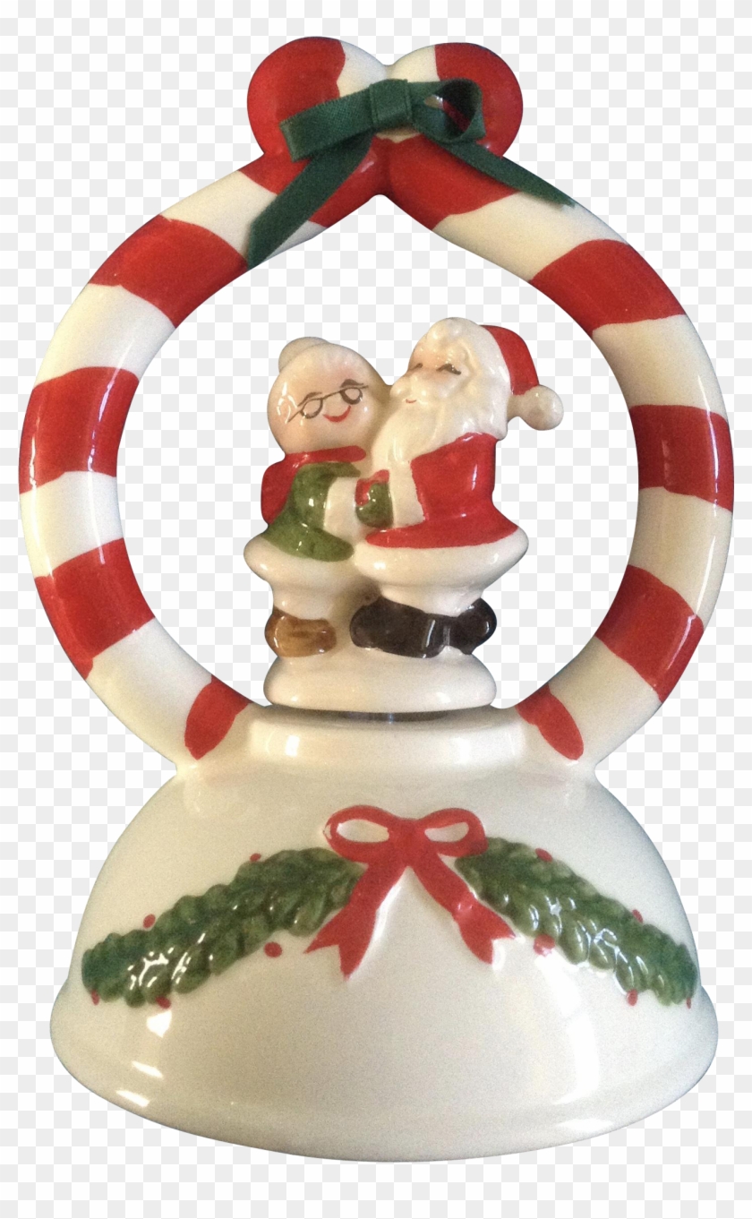 Josef Originals, George Good Christmas Santa And Mrs - Christmas Ornament Clipart