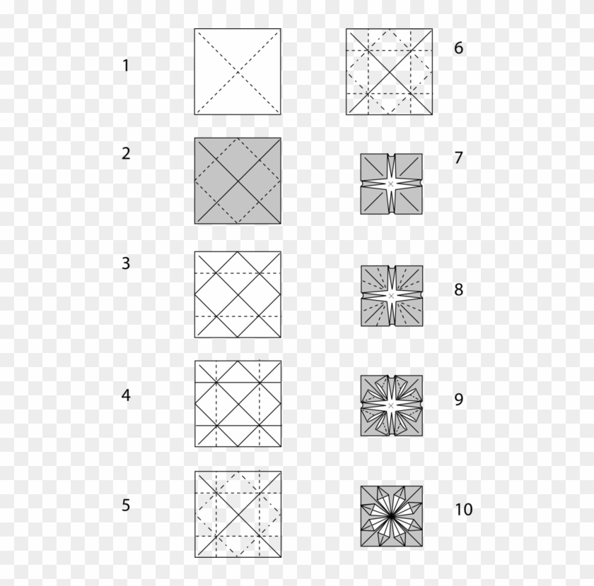 Decorative Origami Origami Paper Crane - Triangle Clipart #4617864