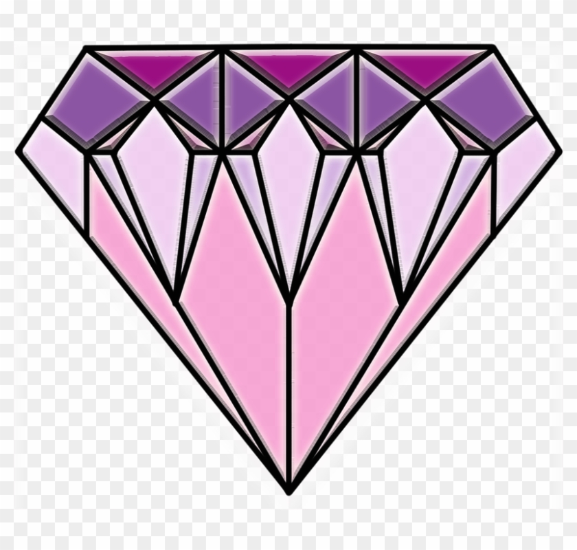 Diamond Jewel Luxury Elegance Refraction Of Light - De Tatuagem Para Desenhar Clipart #4617978
