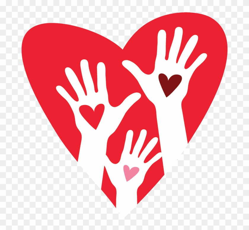 Png Image With Transparent Background - Logo Hand Heart Png Clipart
