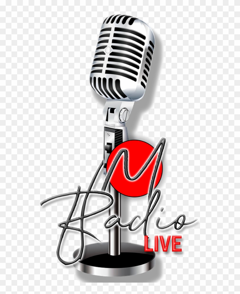 M Radio - Microphone Png Clipart #4618423