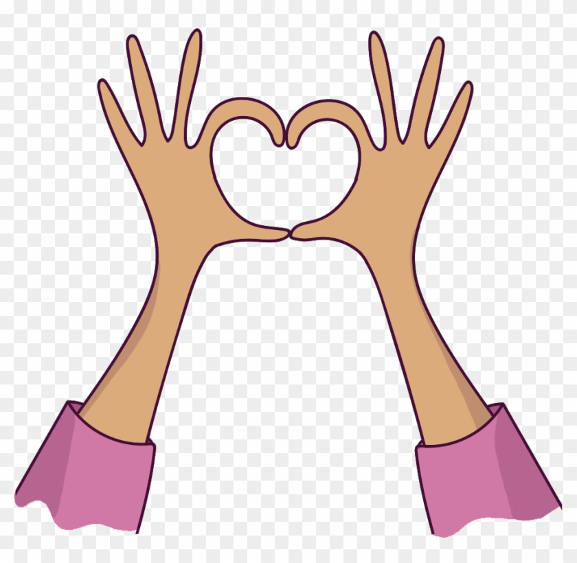 Hands Heart Thank You Clipart #4618451