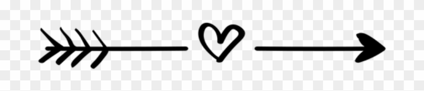 #arrow #boho #arrows #heart #freetoedit - Flecha Com Coração Png Clipart