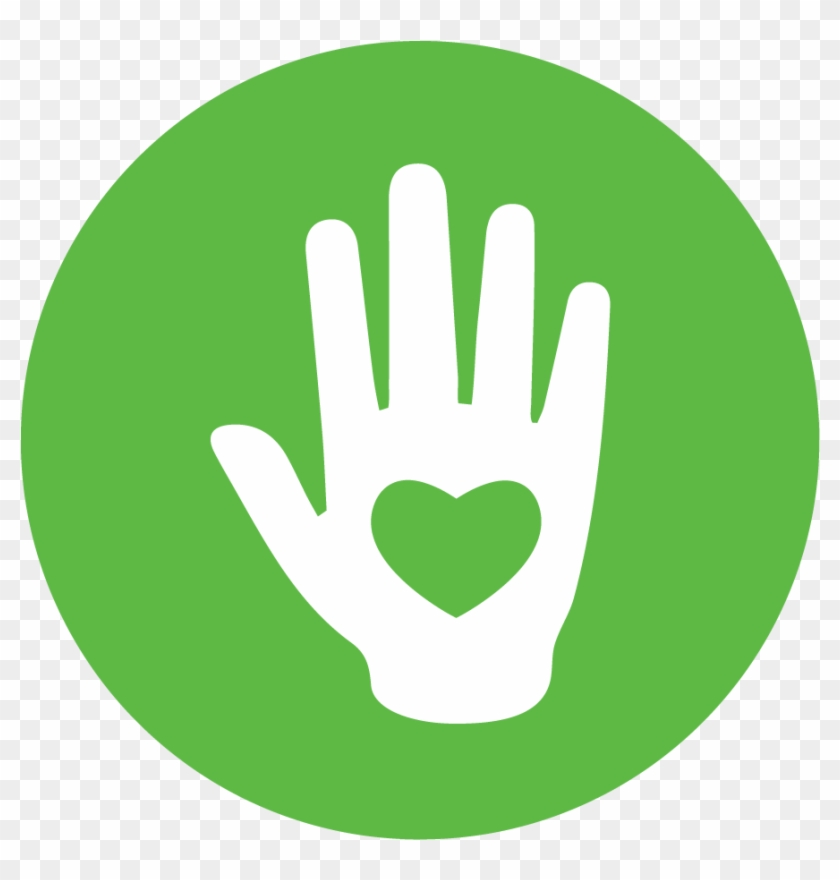 Hand With Heart - Spring Boot Logo .png Clipart