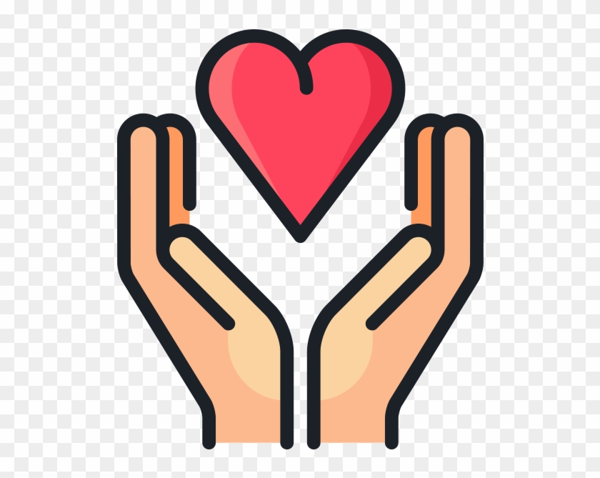 Love Clip Hand Holding - Hands Holding Heart Png Transparent Png