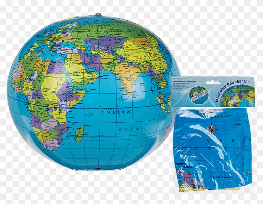 Globo Terráqueo - Beach Ball Clipart