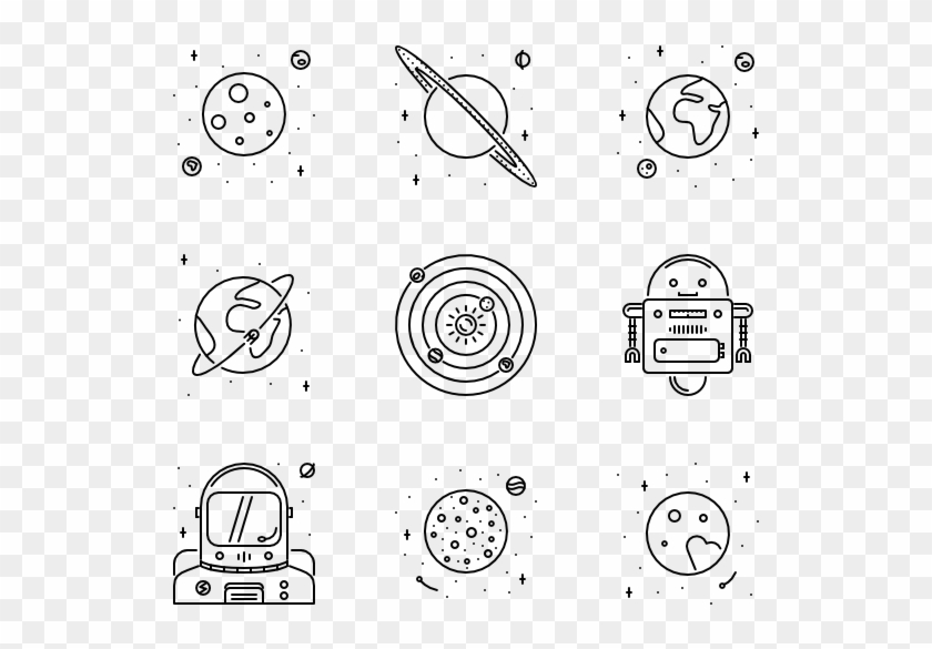 Space - Circle Clipart #4619070