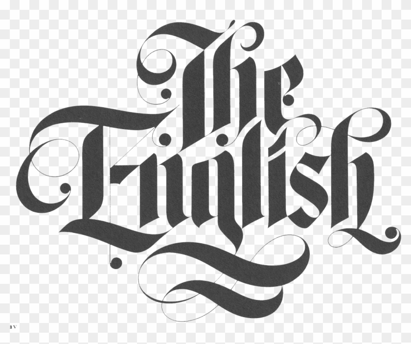 Typographic Drawing Hand Lettering - Graphic Design Clipart #4619444