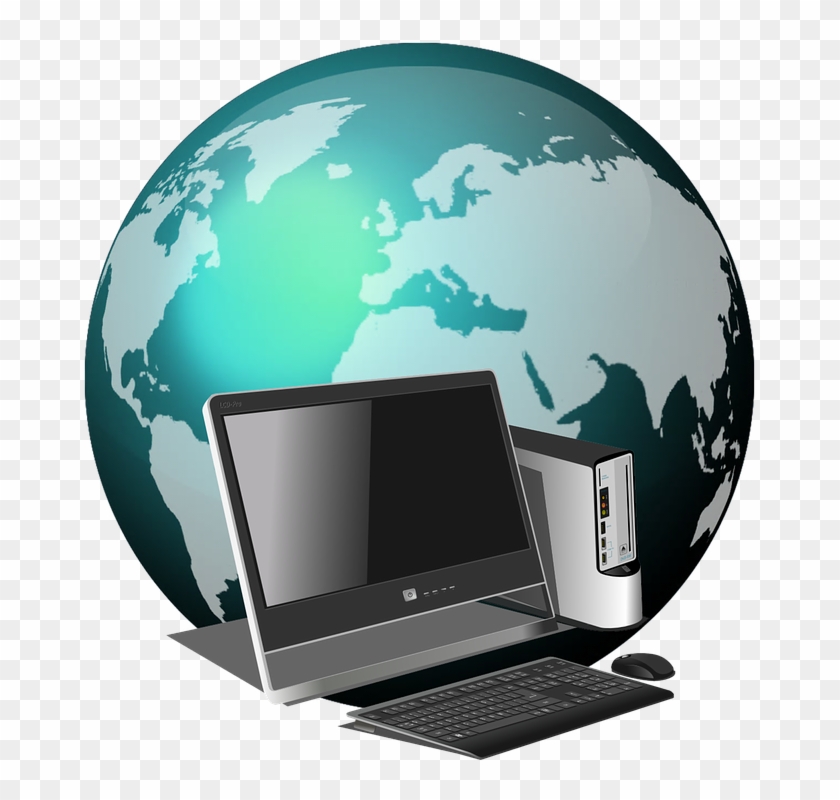 Comprar Ordenadores Renovados - Global Computer Business Clipart